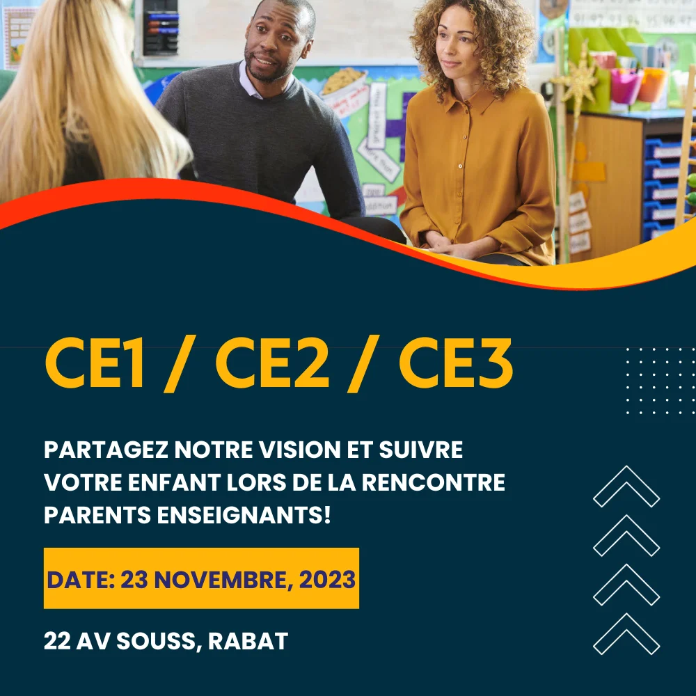 🚀 Partageons nos idées : Rejoignez la Rencontre Parents/Enseignants! 🤝