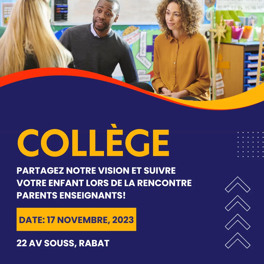 🎓 Collège en Action : Rejoignez la Rencontre Parents/Enseignants! 🤝