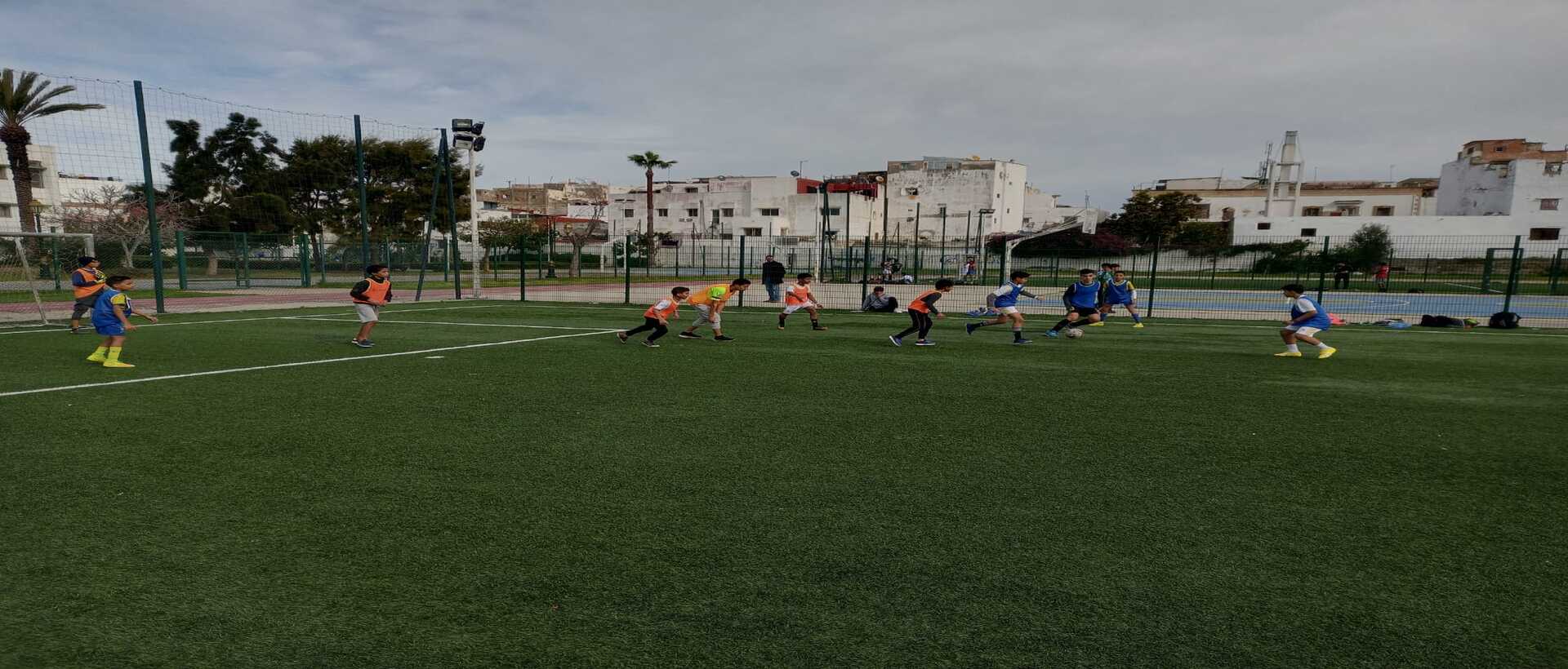 Joute sportive intense au Stade Tawhid